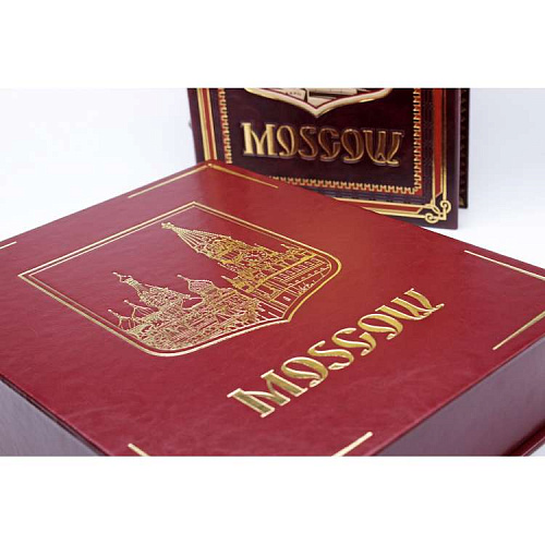 Подарочная книга "Москва" на английском языке