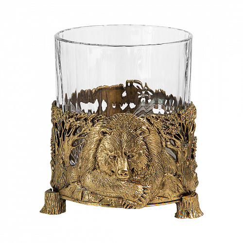 Набор из 2-х бокалов для виски "Медведь"