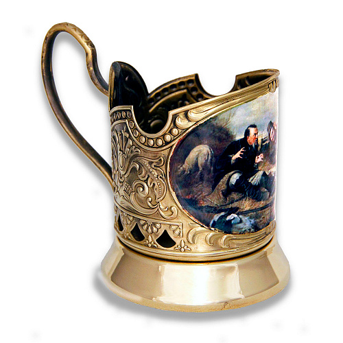 Набор для чая "Охотники на привале"