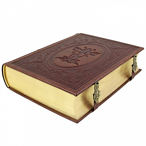 Подарочное издание  "Библия" в кожаном переплете