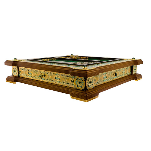 Эксклюзивные нарды из малахита "Шейх"