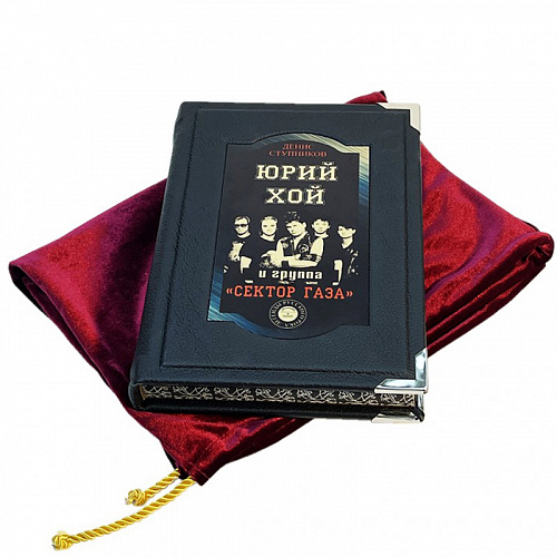Книга подарочная "Юрий Хой и группа Сектор Газа"