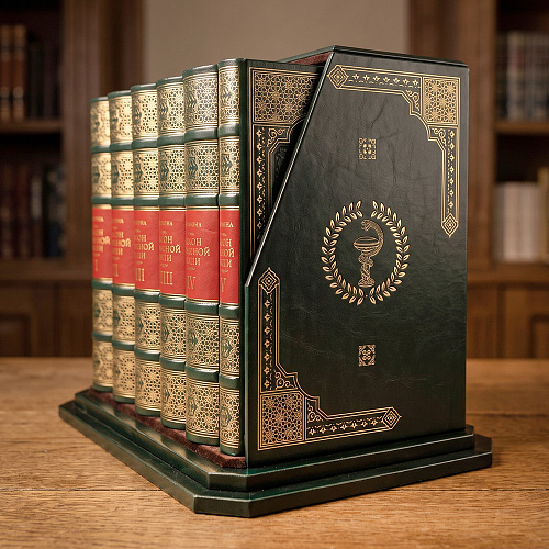 Подарочный набор книг в 5-ти томах "Абу Али Ибн Сина (Авиценна)