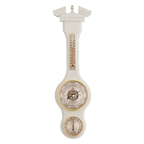 Настенная метеостанция «Орех» белая