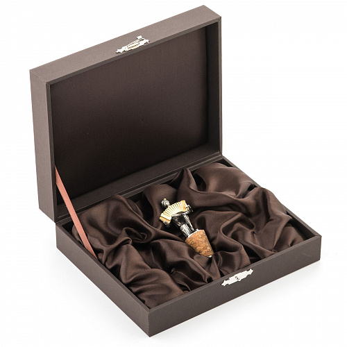 Серебряная пробка для бутылки "Гармонист"