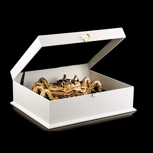 Икорница подарочная "Золотой краб" 