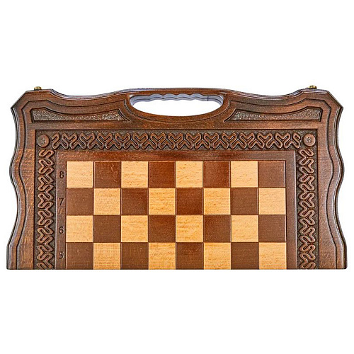 Подарочные шахматы + нарды "Жасмин"