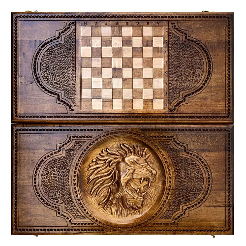 Нарды деревянные "Лев"