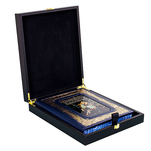 Подарочная книга в кожаном переплете "Великие русские художники"