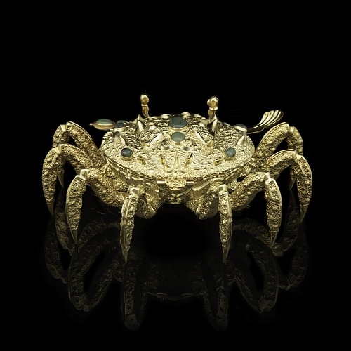 Икорница подарочная "Золотой краб" 