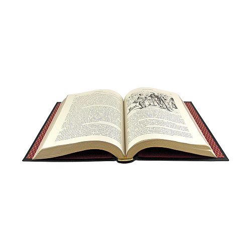 Книга в кожаном переплете "Большие надежды" Чарльз Диккенс