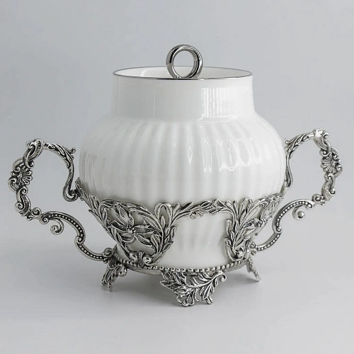 Серебряная сахарница "Симфония"
