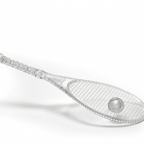 Хрустальная теннисная ракетка