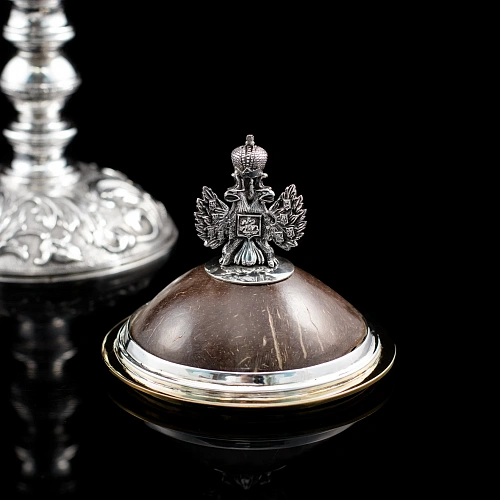 Кубок Фаберже из серебра "Россия"