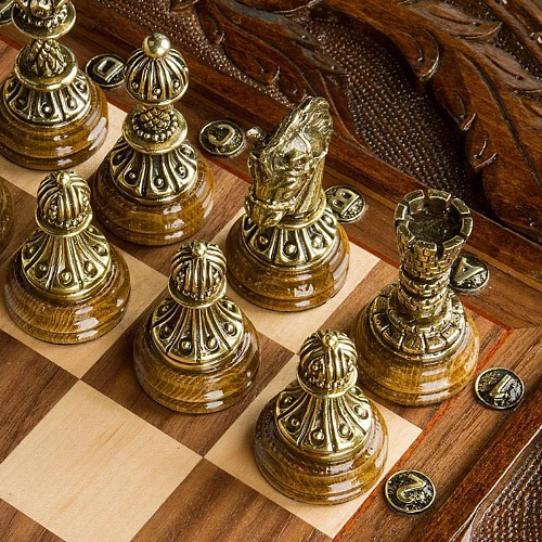 Шахматный стол "Ампир"