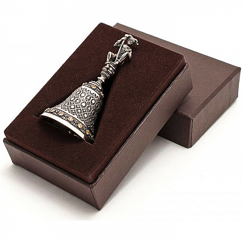 Серебряный колокольчик "Джокер"