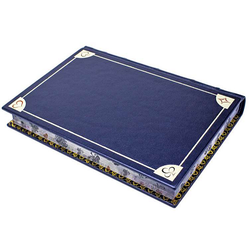 Книга в кожаном переплете "Пиковая дама" Пушкин А. С.