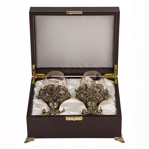 Набор из 2-х бокалов для бренди "Охота"