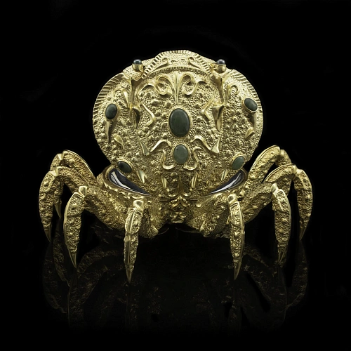 Икорница подарочная "Золотой краб" 