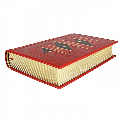 Подарочное издание в кожаном переплете "Политика" Аристотель