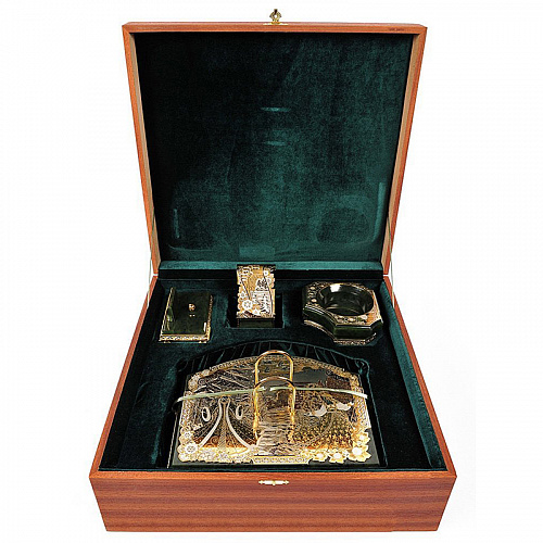 Настольный набор "Нефрит" Златоуст