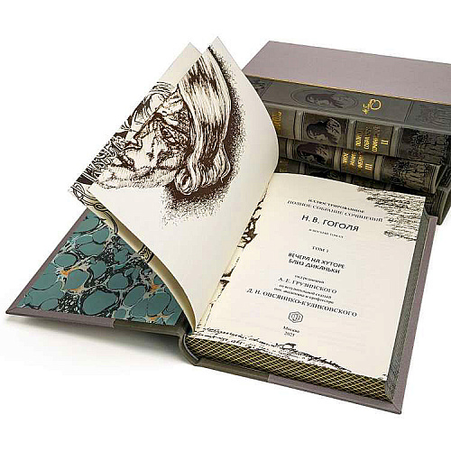 Подарочное издание в 8-х томах «Собрание сочинений» Гоголь Н.В.