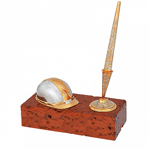 Сувенир "Строитель" Златоуст