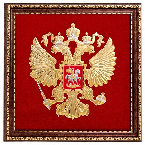 Панно "Герб РФ" Златоуст