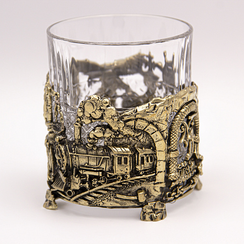 Набор из 2-х бокалов для виски "Атлант" в ларце