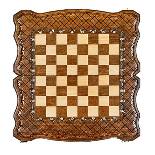 Подарочные шахматы + нарды "Клеопатра"