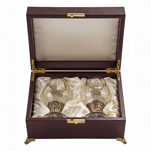 Набор из 2-х бокалов для коньяка "С юбилеем! 50 лет" 