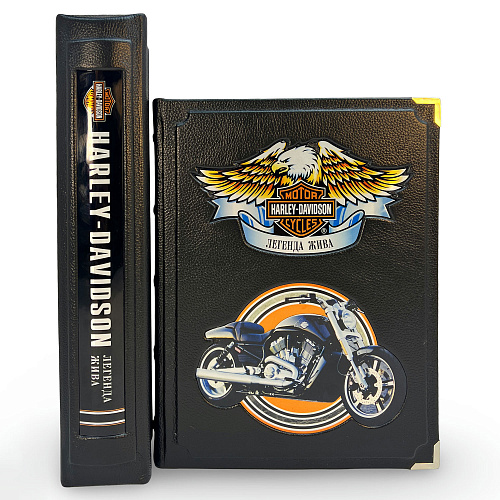 Подарочная книга в футляре "Харли Дэвидсон" 