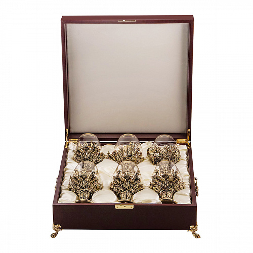 Набор из 6-ти бокалов для бренди "Княжеский" 