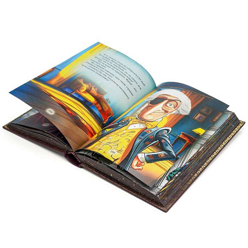 Подарочное издание в кожаном переплете "Щелкунчик и мышиный король"