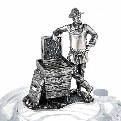 Серебряная медовница "Пасечник"