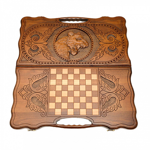 Нарды подарочные из дерева "Тигр"