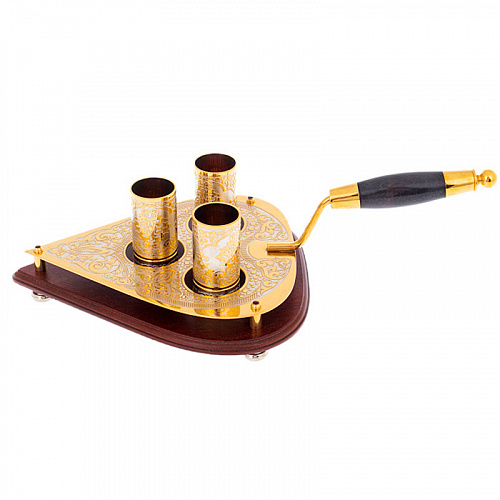 Питейный набор на три персоны "Золотой мастерок" 