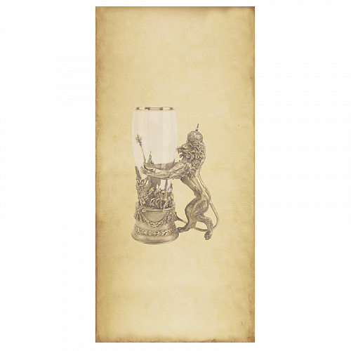 Бокал для пива "Лев"