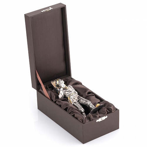 Серебряная подставка для зубочисток «Крестьянин»