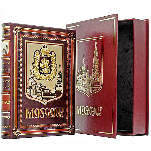 Подарочная книга "Москва" на английском языке