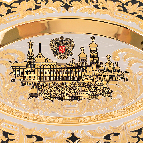 Питейный набор на 2 персоны "Россия" Златоуст