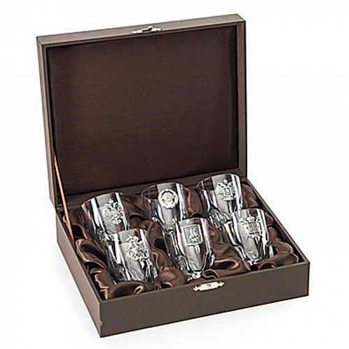 Водочные стопки на 6 персон "Эпохи"