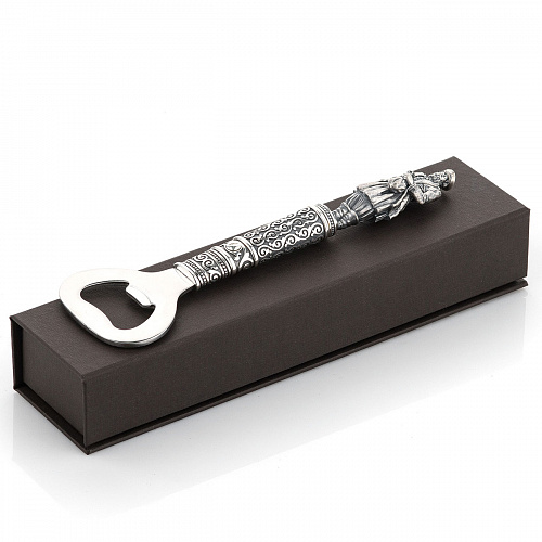 Серебряная открывалка "Купец"