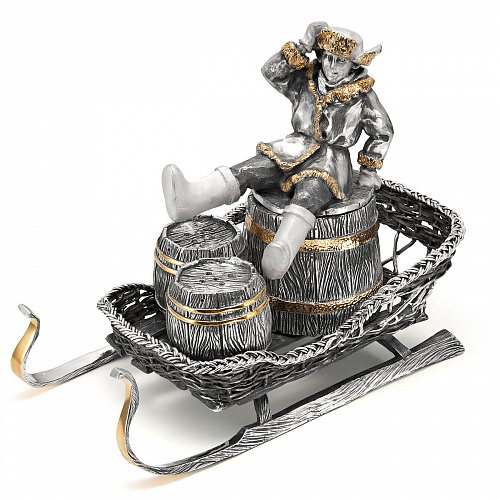 Серебряный набор для специй "Сани"