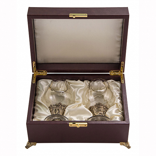 Набор из 2-х бокалов для коньяка "С юбилеем! 60 лет" 