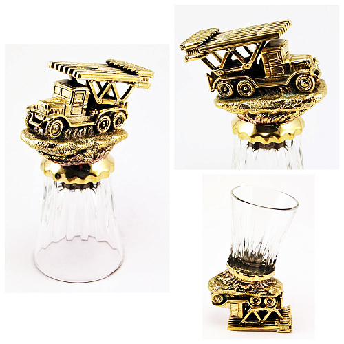 Набор из 3-х рюмок перевертышей "Армия"