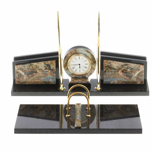 Письменный  набор из камня "Кабинетный"