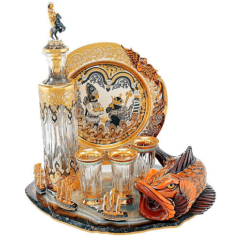 Водочный набор "Сказка" Златоуст