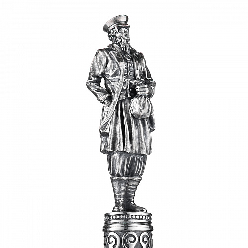 Серебряная открывалка "Купец"