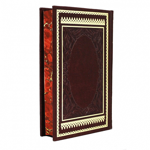 Книга в кожаном переплете "Мысли, афоризмы и шутки выдающихся женщин" К.В. Душенко